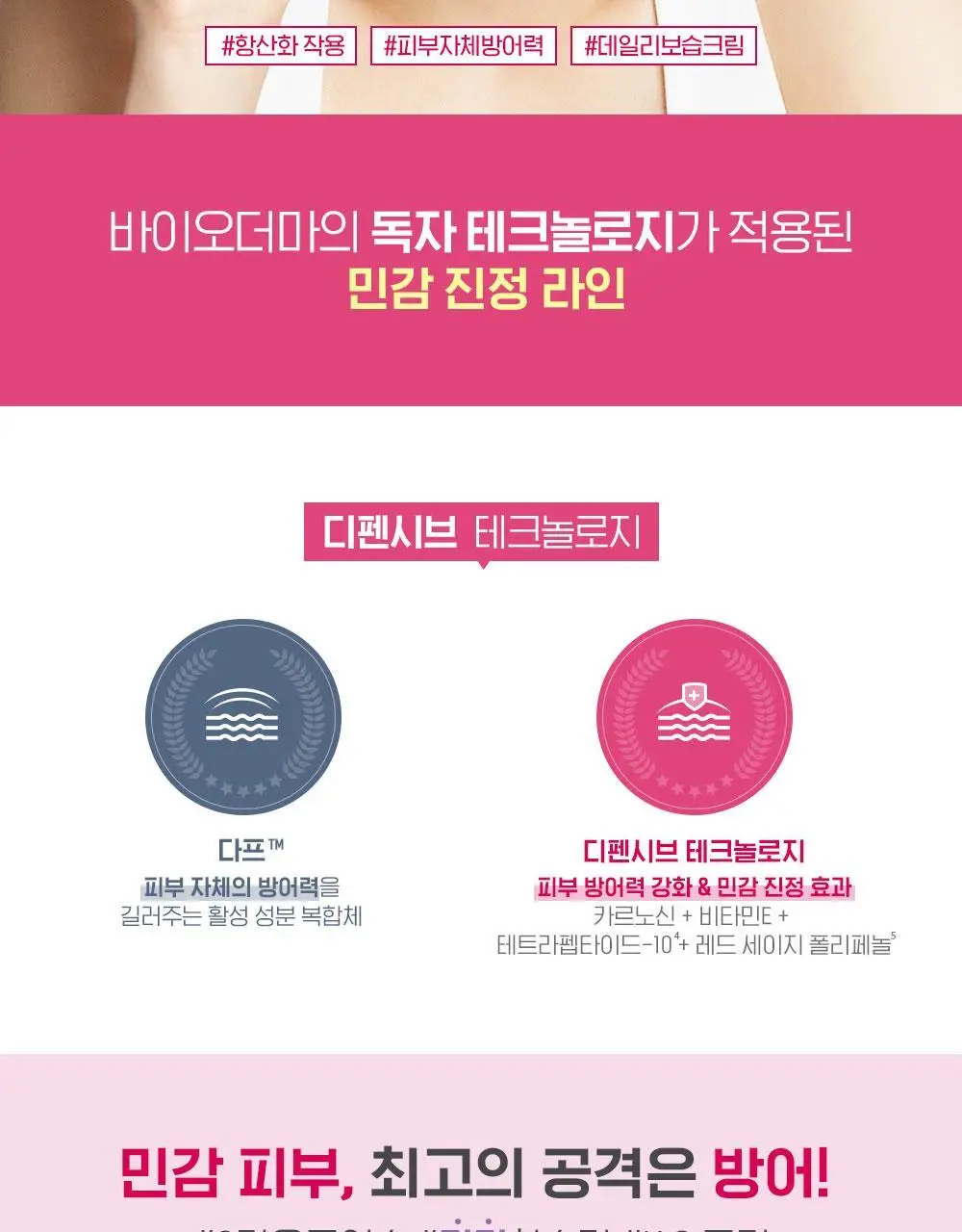 [슬로우에이징]바이오더마 센시비오 디펜시브 40ml 상세페이지 4